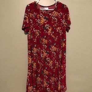 LuLaRoe Floral Carly size Medium - NWOT